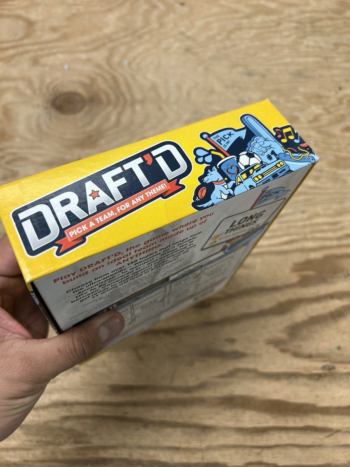Draft’d, a Drafting Game for Everyone, Party Game, Night Game for College