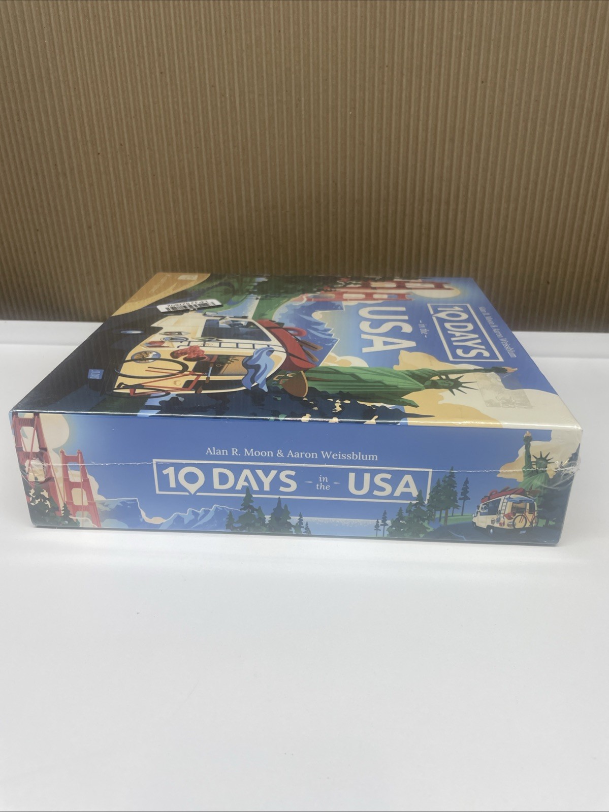 10 Days in the USA Board Game The OP Games Family Adult & Kids New Sealed