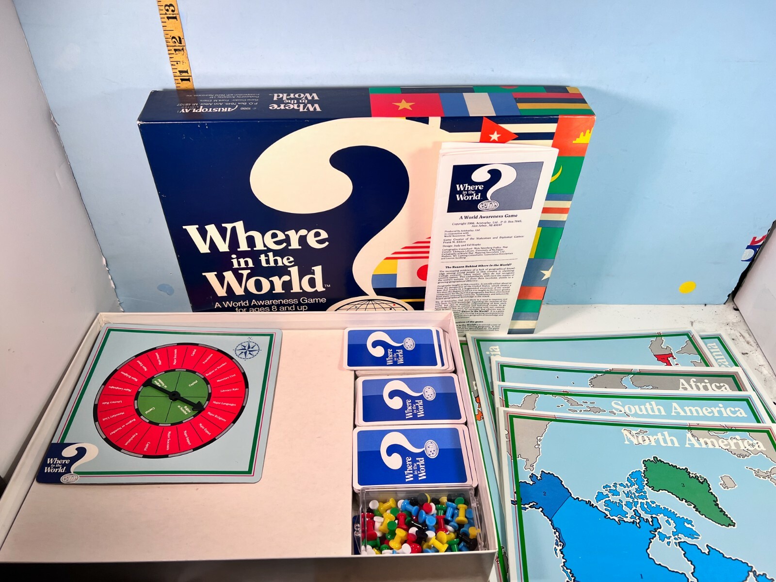 Where in the World? Aristoplay Games 1986