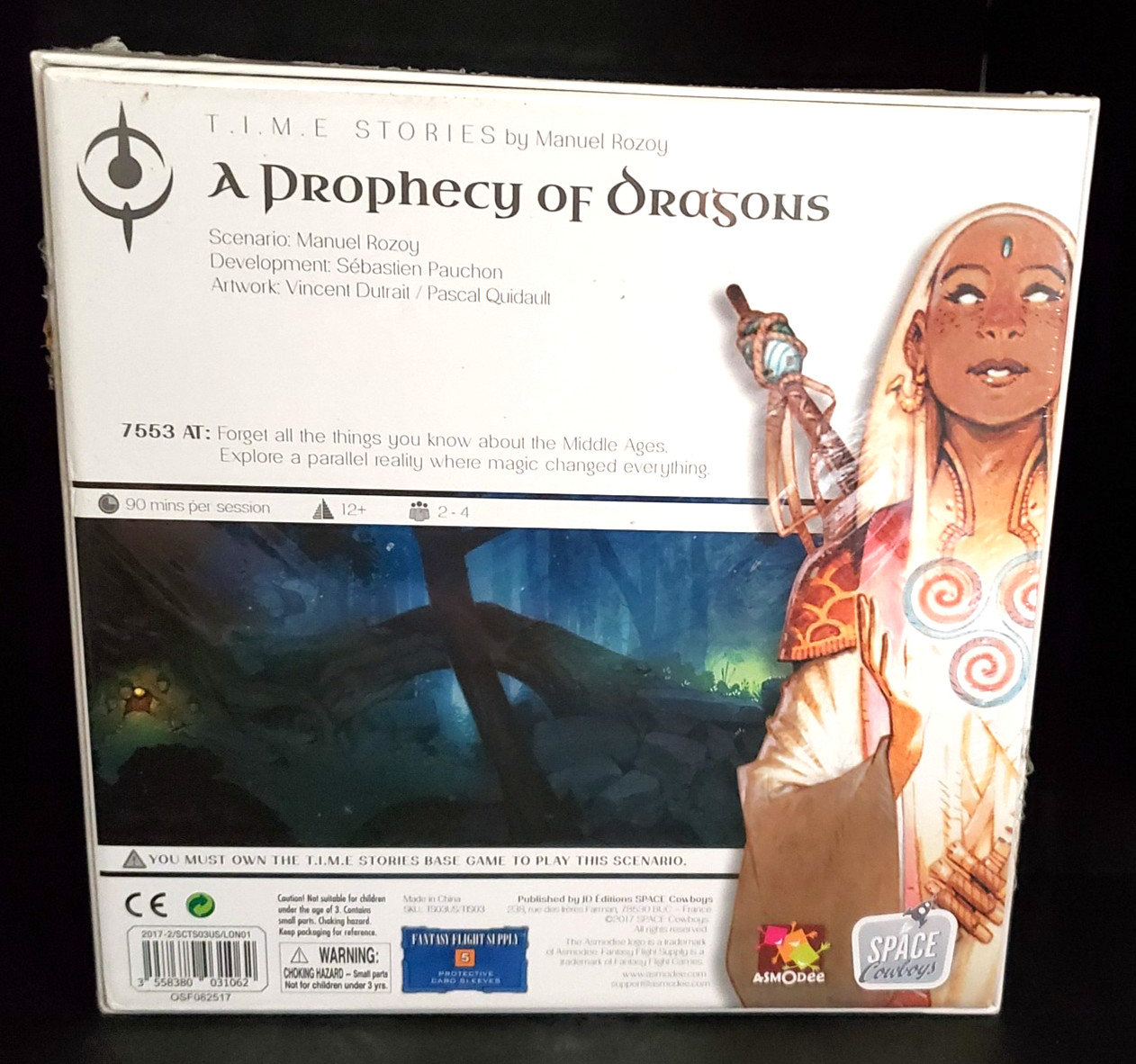 Time Stories A Prophecy of Dragons Board Game NEW SEALED