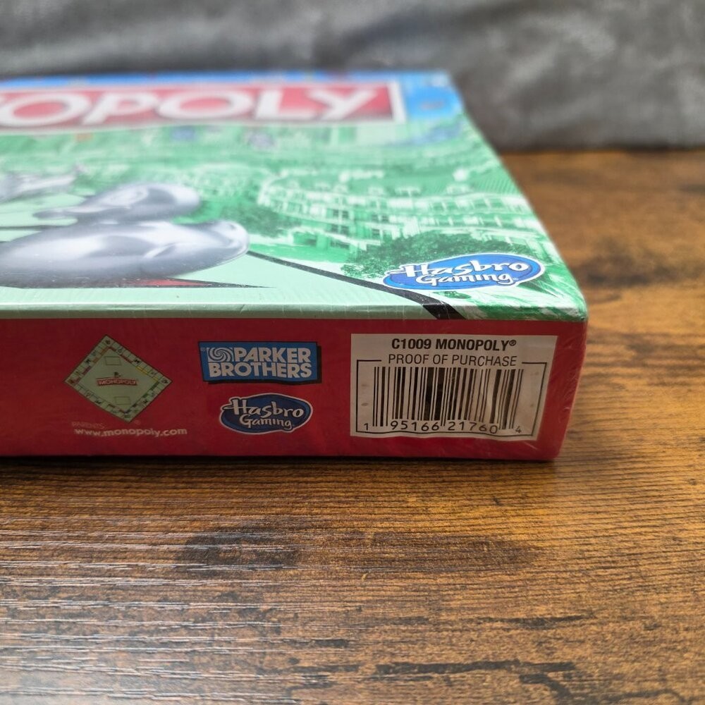 Monopoly Board Game Hasbro Classic Edition New Sealed Warped Box
