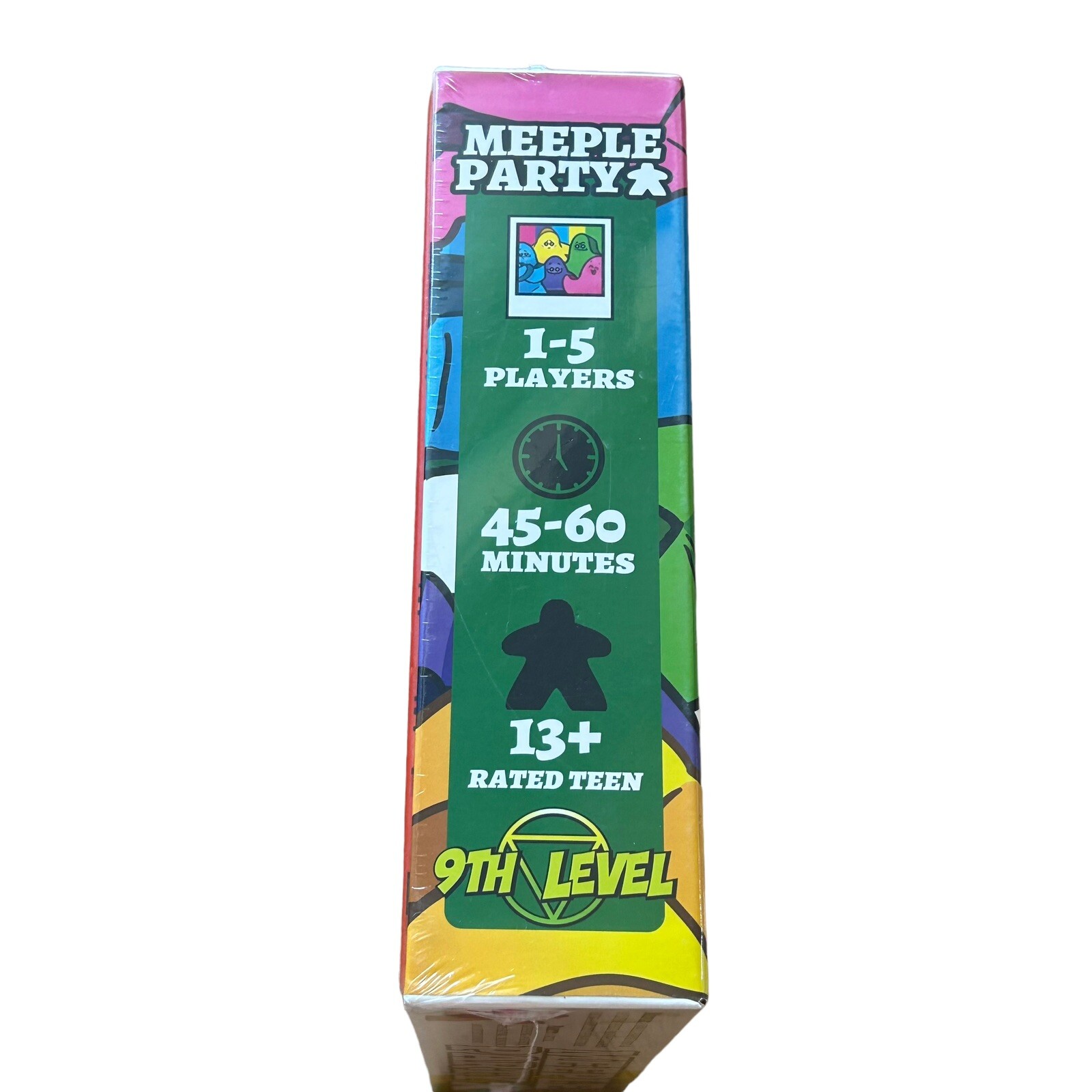 Meeple Party Board Game English Strategy Co-Op 9th Level 2019 NEW SEALED