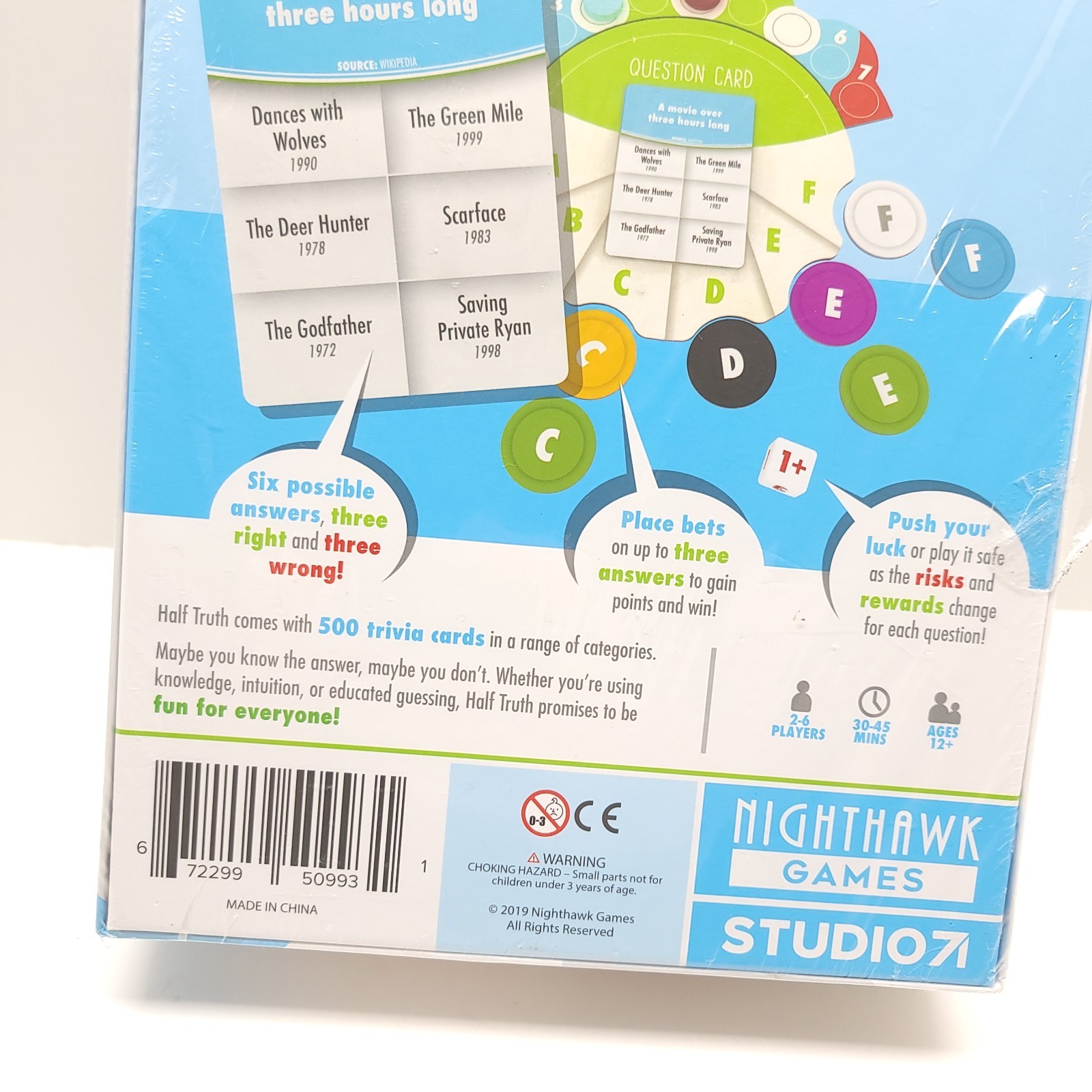 NEW SEALED Half Truth Trivia Game That Makes You Feel Smart Ken Jennings 2019