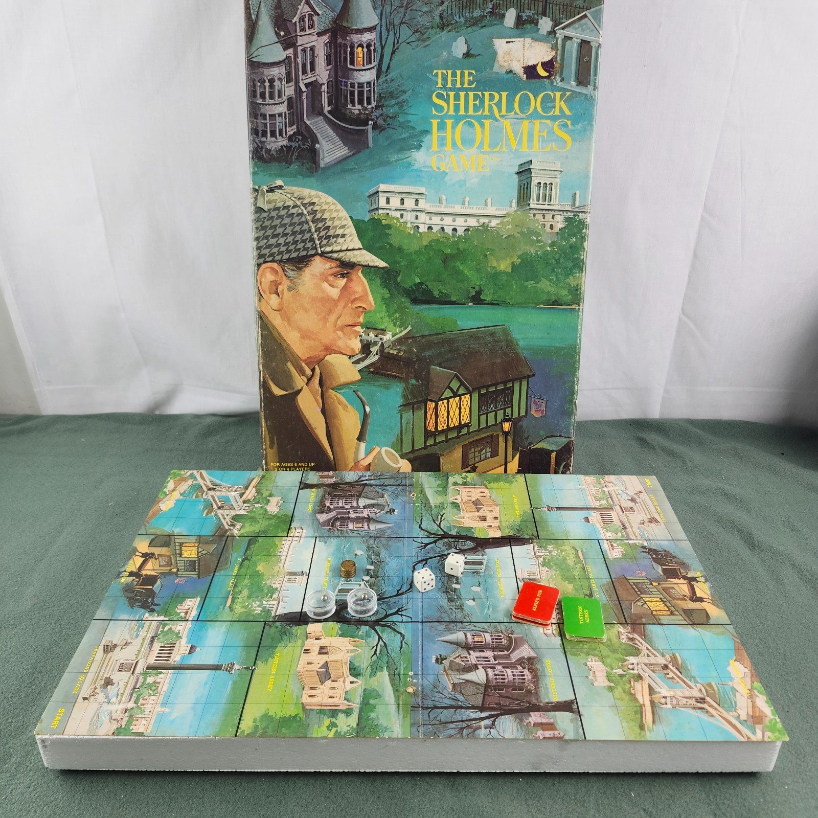 VINTAGE The SHERLOCK HOLMES Game | 1974 Cadaco