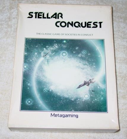 Metagaming 1979 – Stellar Conquest – Board Game – 2nd Ed (UNPUNCHED) Box