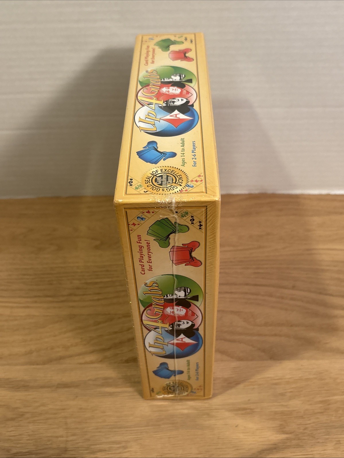Up 4 Grabs Board Game New In Box GDG Games 2013 Card And Board Game Ages 14+