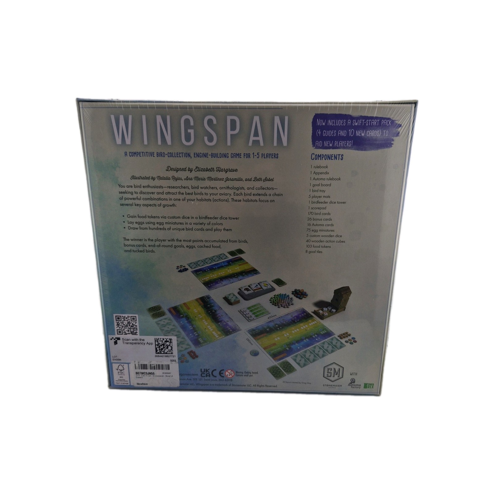 Stonemaier Games Wingspan Board Game – STM910
