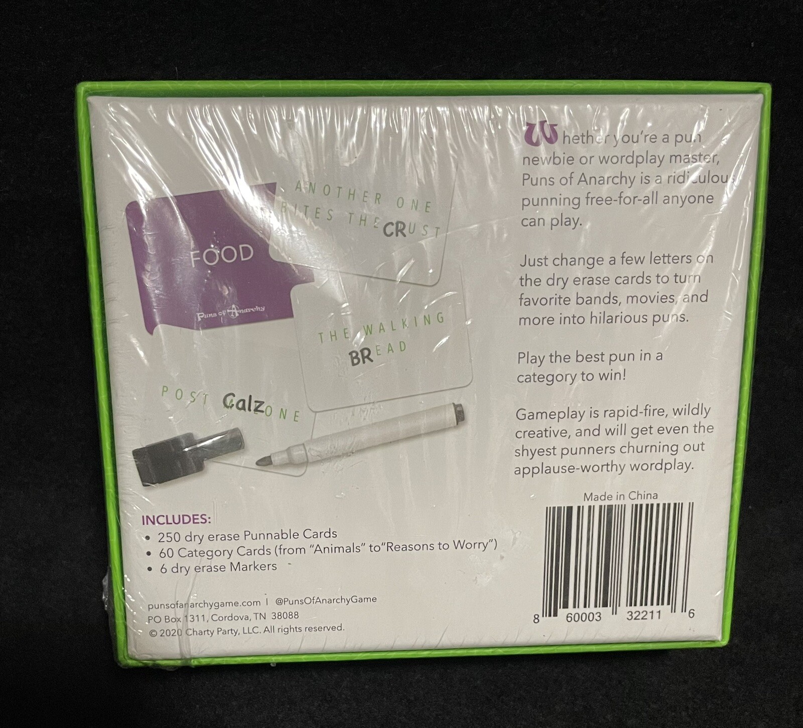 Puns of Anarchy – The Outrageous Pun-Making Party Game NEW SEALED