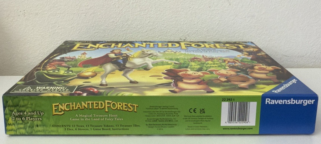 Ravensburger Enchanted Forest Board Game Family Fairy Tale 2014 Open Box