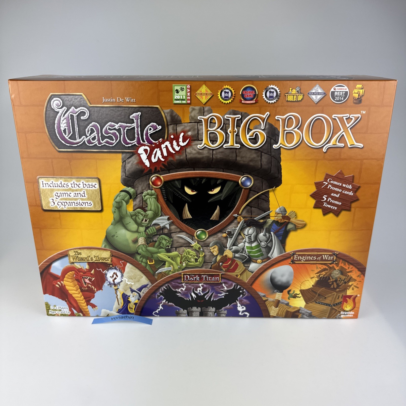 Castle Panic Big Box Game 2019 Includes Base Game And 3 Expansions – Complete