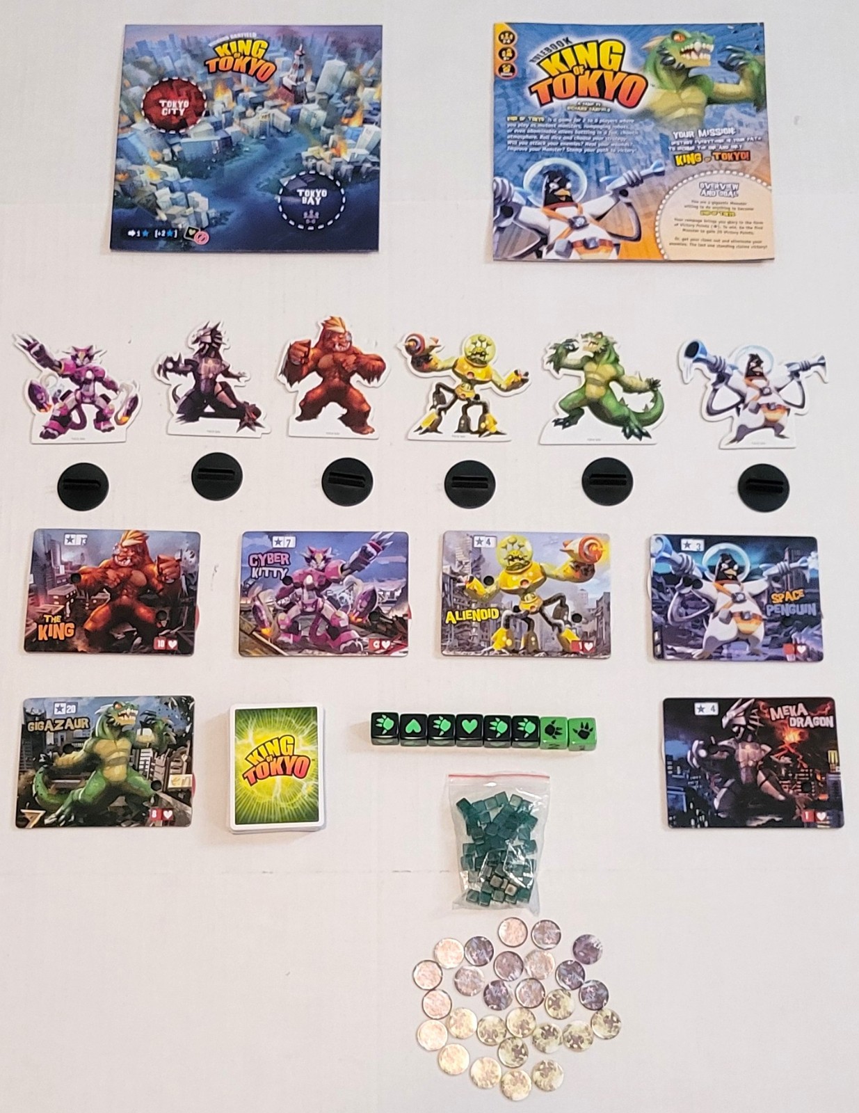King of Tokyo Board Game IELLO Richard Garfield 2016