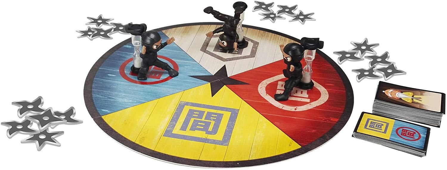 Tactic Ninja Rush Fun Strategy Family Board Game (7+) – NEW
