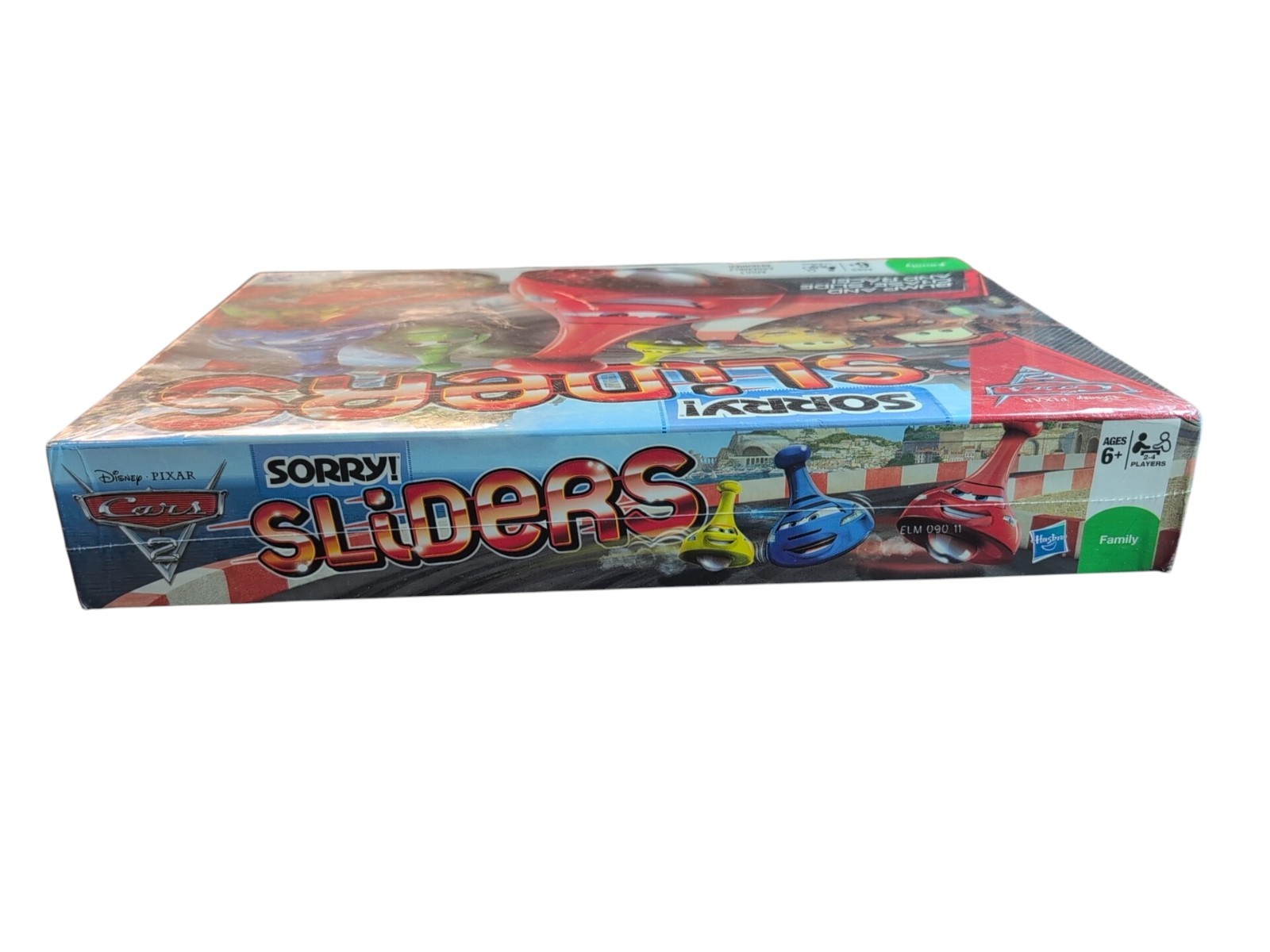 Sorry! Sliders Disney Pixar CARS 2 Edition Game 2011 Hasbro Race Car Sealed Rare