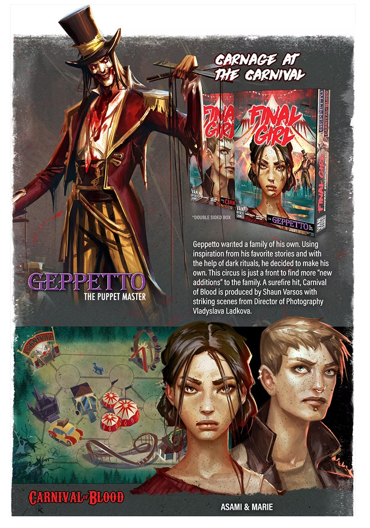 Final Girl Core Box & Carnage at the Carnival S1 Feature Film Bundle.