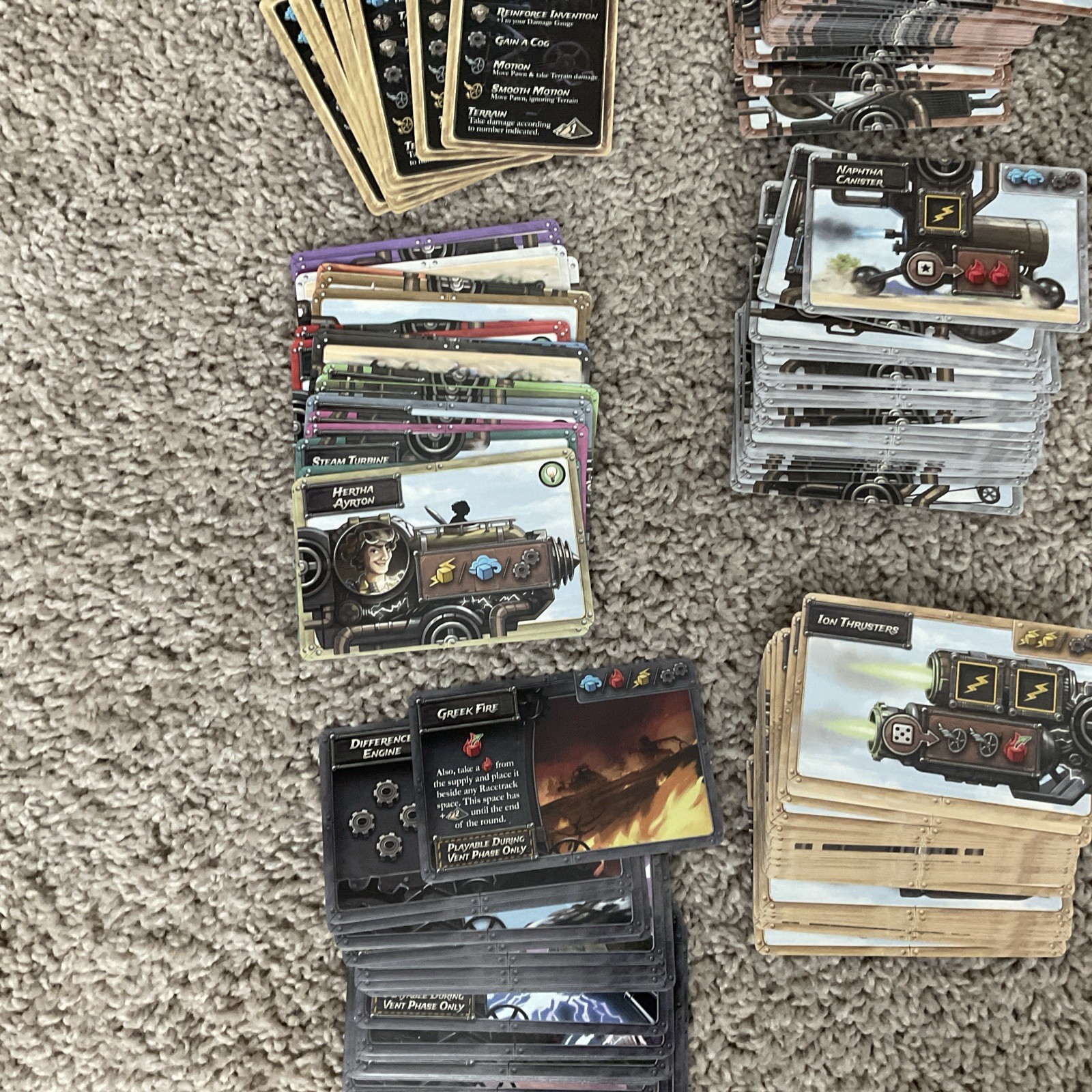 Steampunk Rally Board Game – Roxley – First Run Kickstarter Edition with Extras