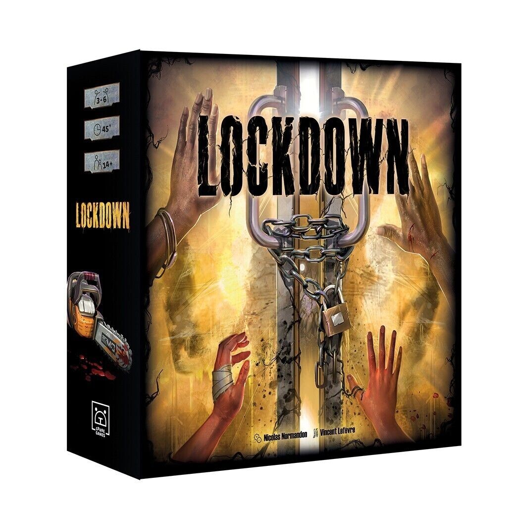 LOCKDOWN Board Game – NEW FACTORY SEALED