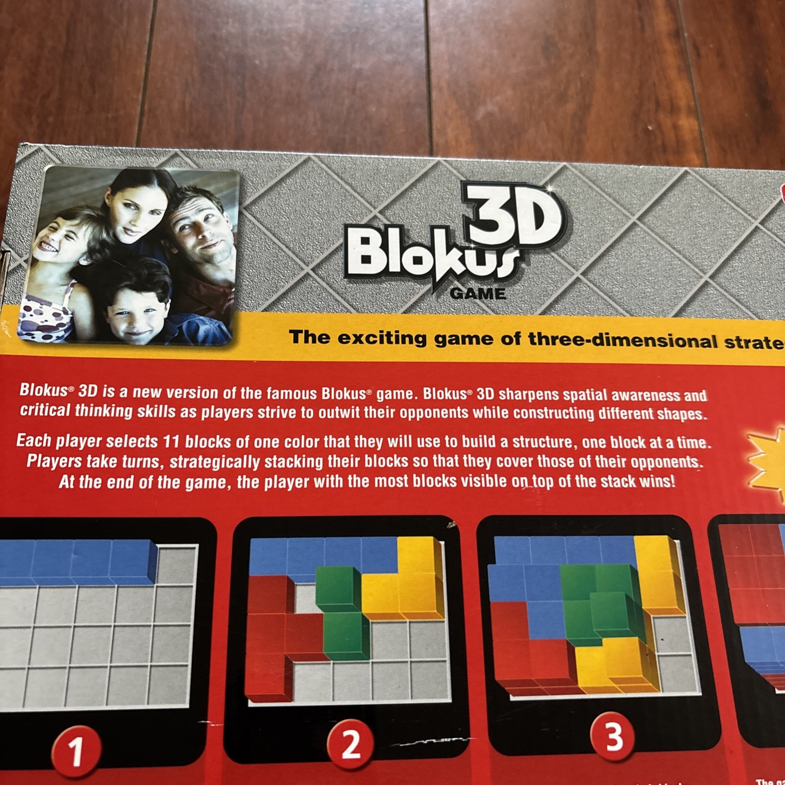 Blokus 3D Block Building Strategy Board Game 2008 Mattel NEW Factory SEALED