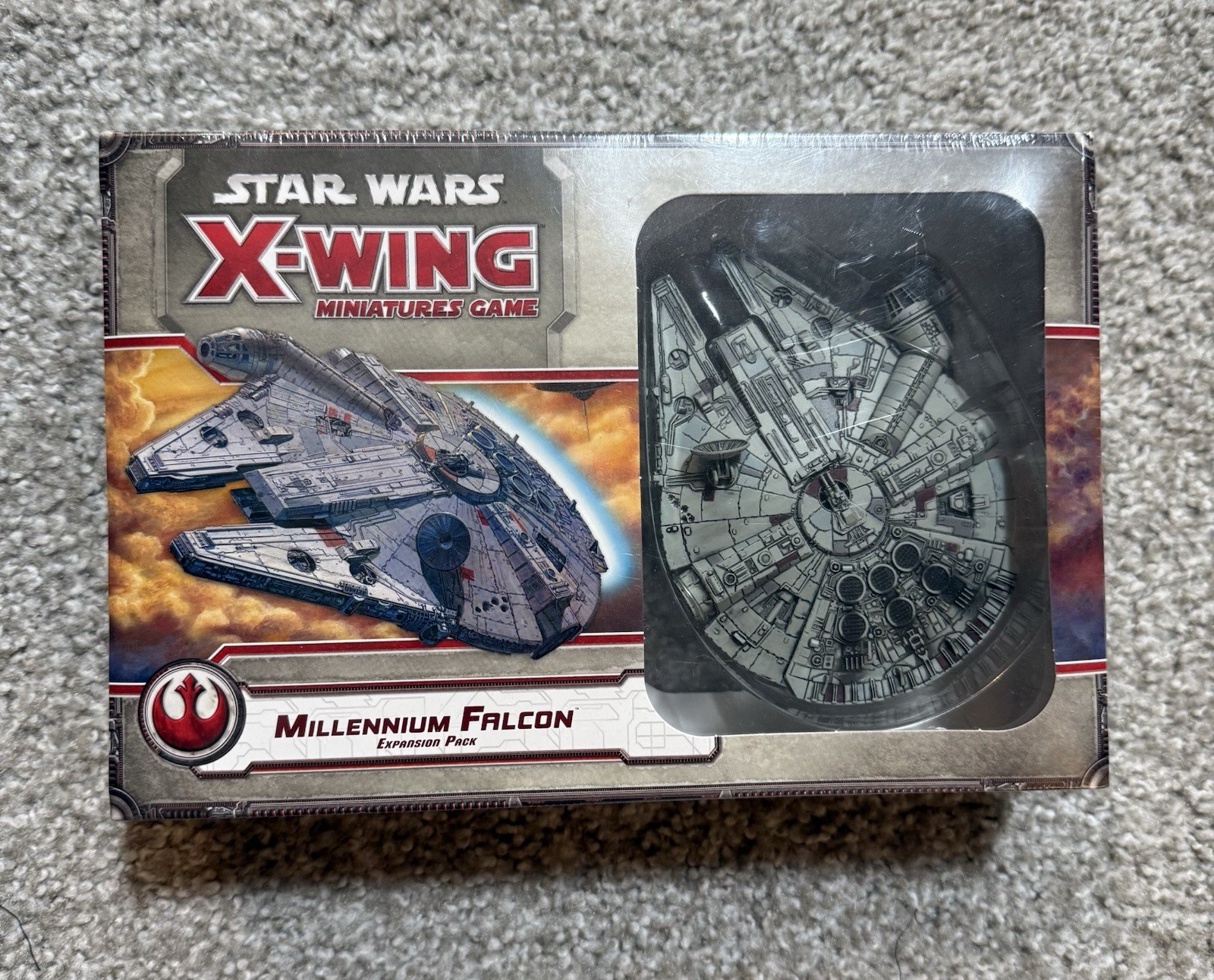 Star Wars X-Wing: Miniatures Game- Millennium Falcon Expansion Pack NEW SEALED