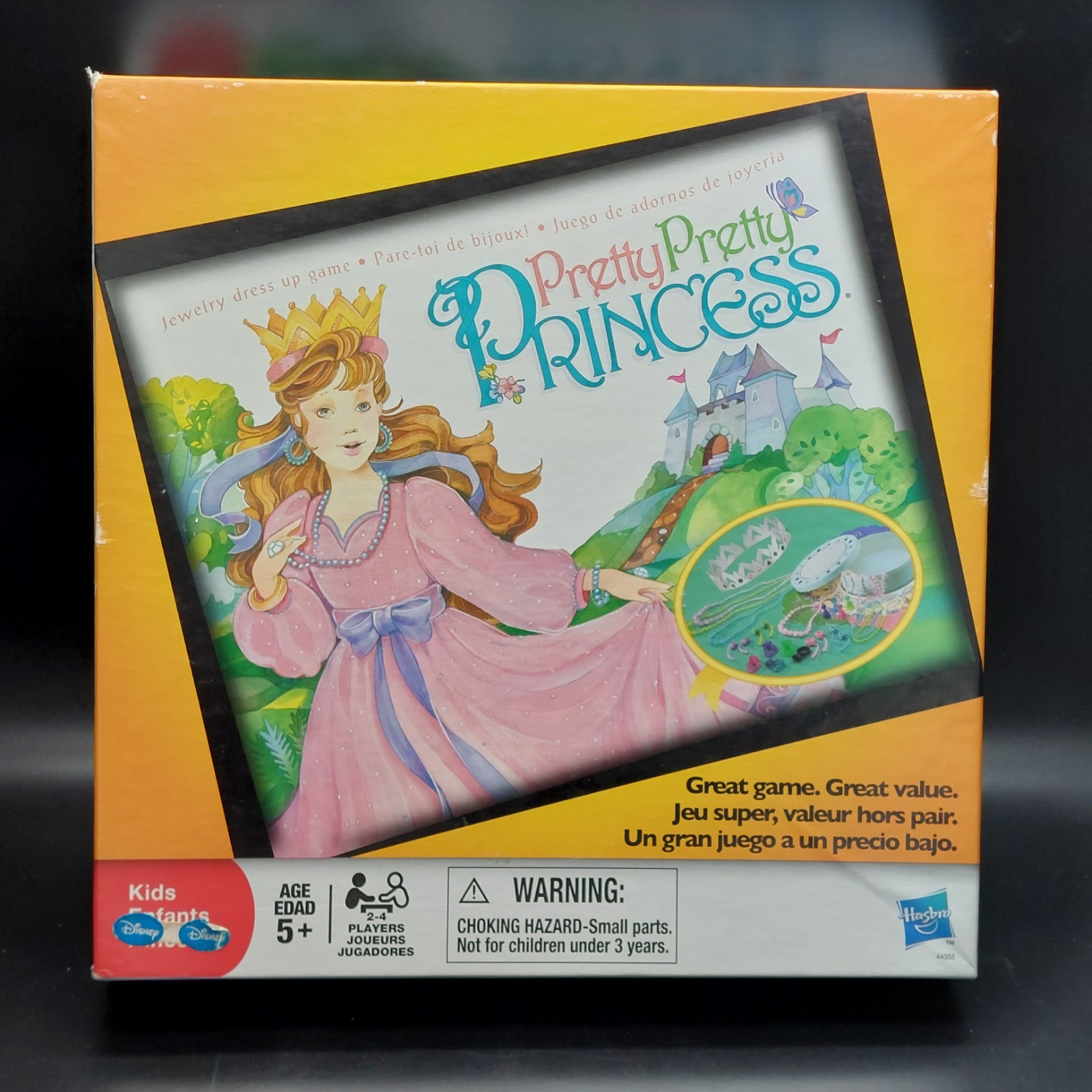 PRETTY PRETTY PRINCESS 2009 Jewelry Dress Up Board Game Complete!!!!!! EUC Cute