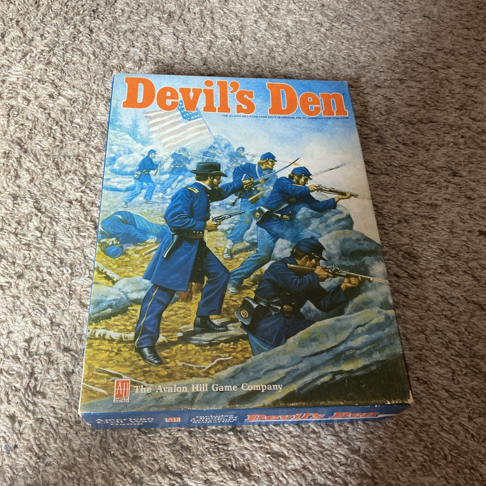 Vintage Rare Devil’s Den Board Game by The Avalon Hill Game Company.