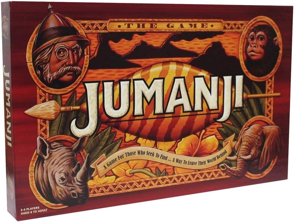 Jumanji Original Board Game for 2-4 Players, Ages 8 and Up