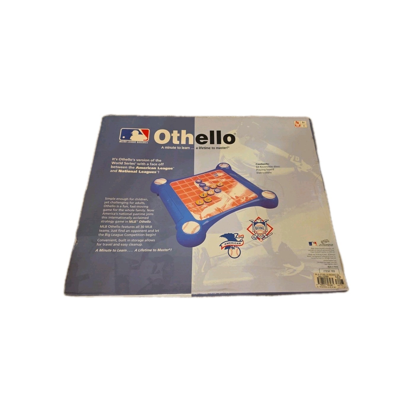 NOS 2006 Sababa Toys MLB Othello Game New In Box