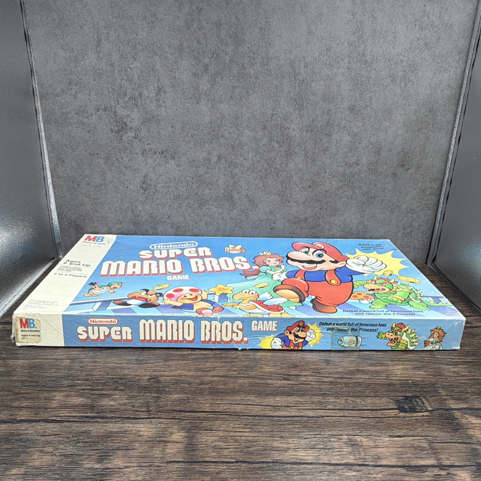 Vintage 1988 Super Mario Bros Board Game Milton Bradley (Not Complete)