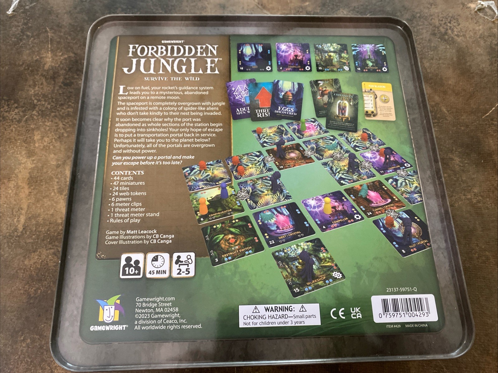 Gamewright – Forbidden Jungle – Survive The Wild
