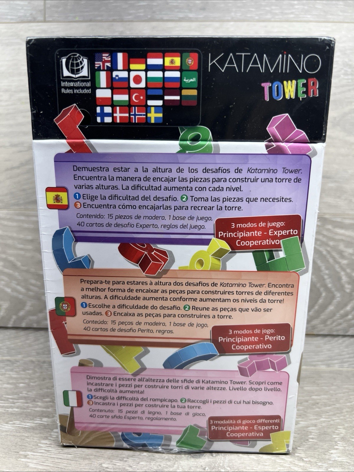 Katamino Tower | Wooden Puzzle Game