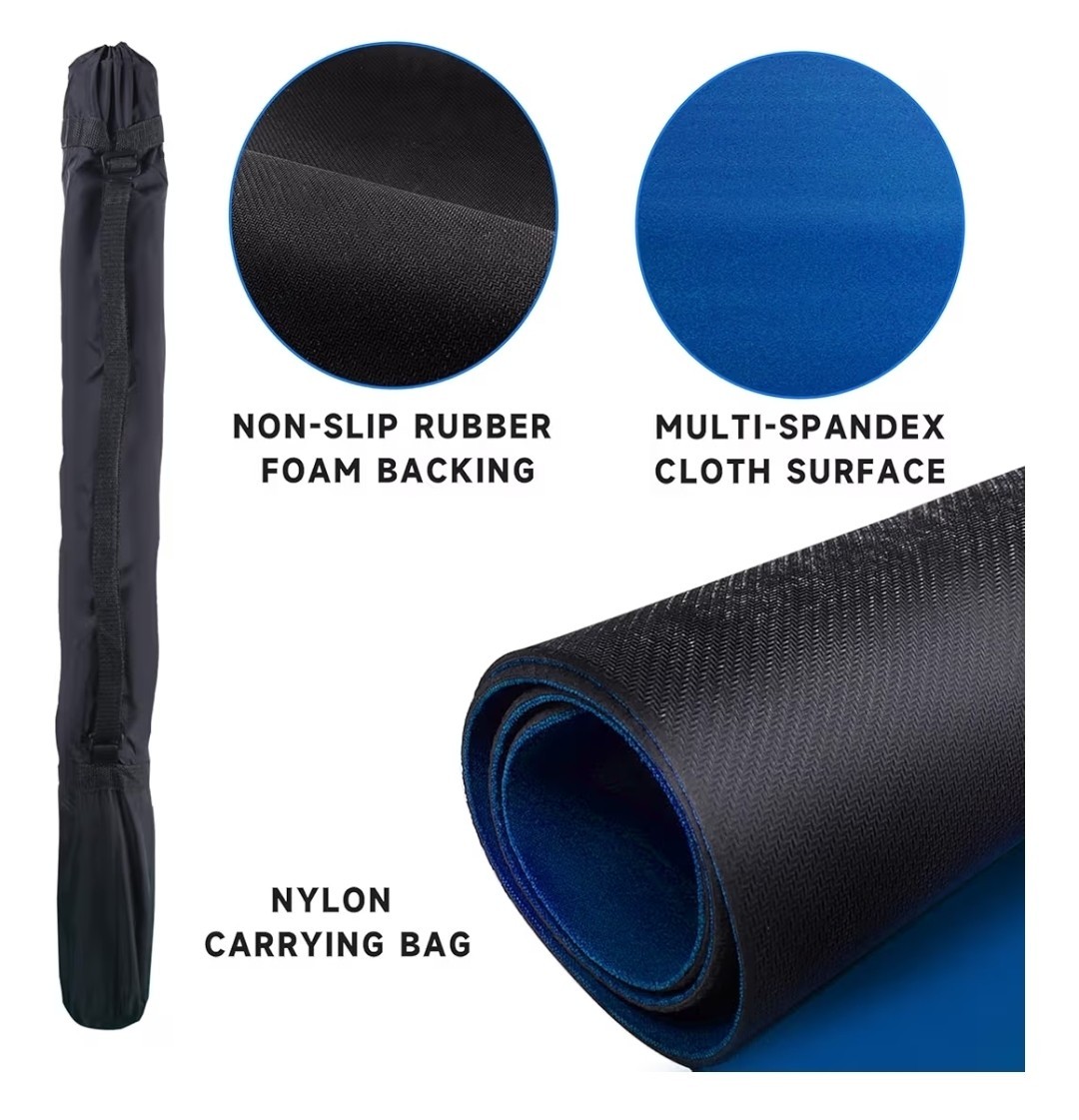 GSE Games & Sports 32 x 32in Game Playmat Table Mat with Carrying Bag (Blue) New