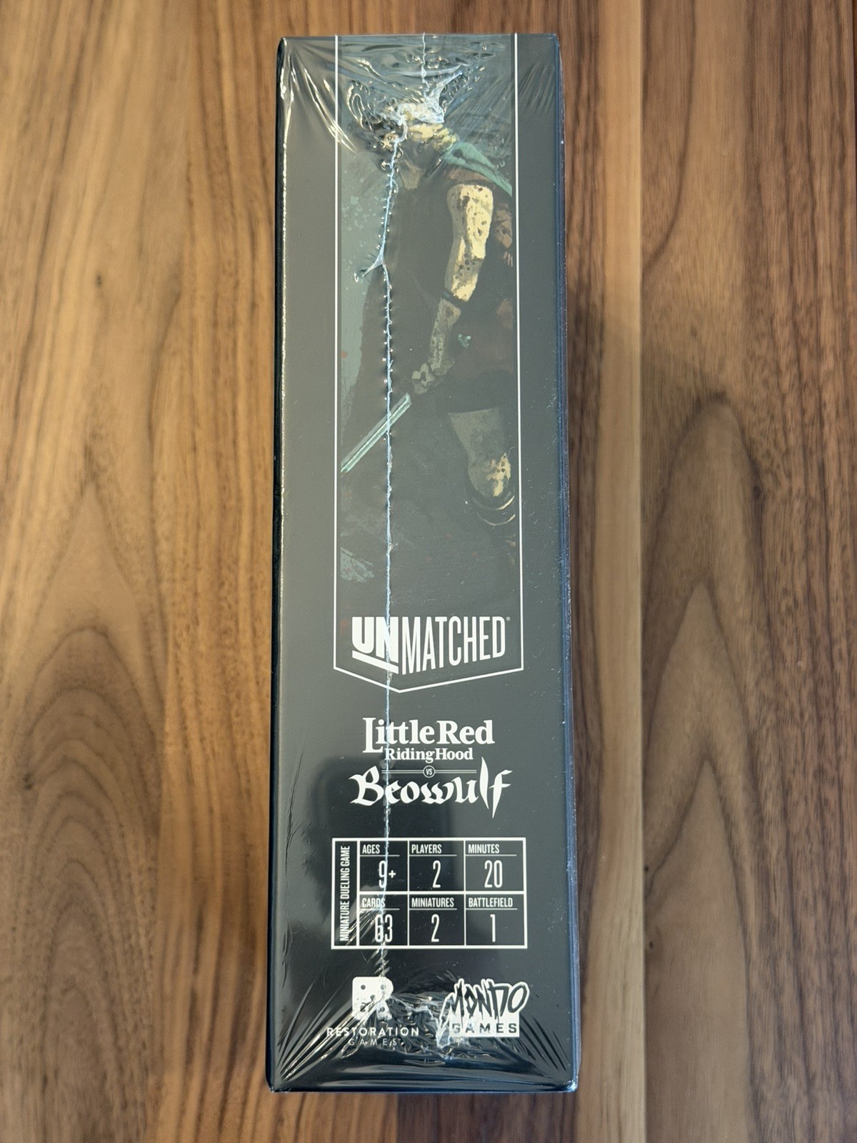Unmatched: Little Red Riding Hood vs Beowulf • Restoration Games / Mondo • NEW