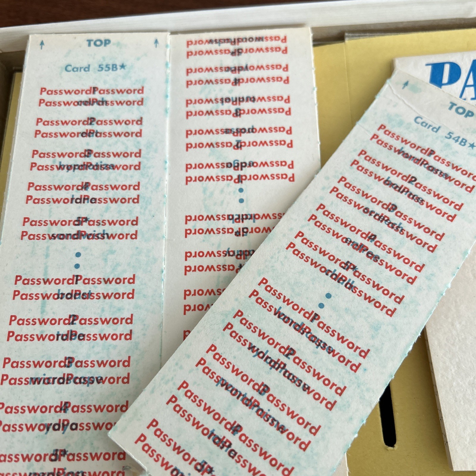 Milton Bradley #4260 Vintage Password Game Volume 6 1966 For Ages 10 to Adult