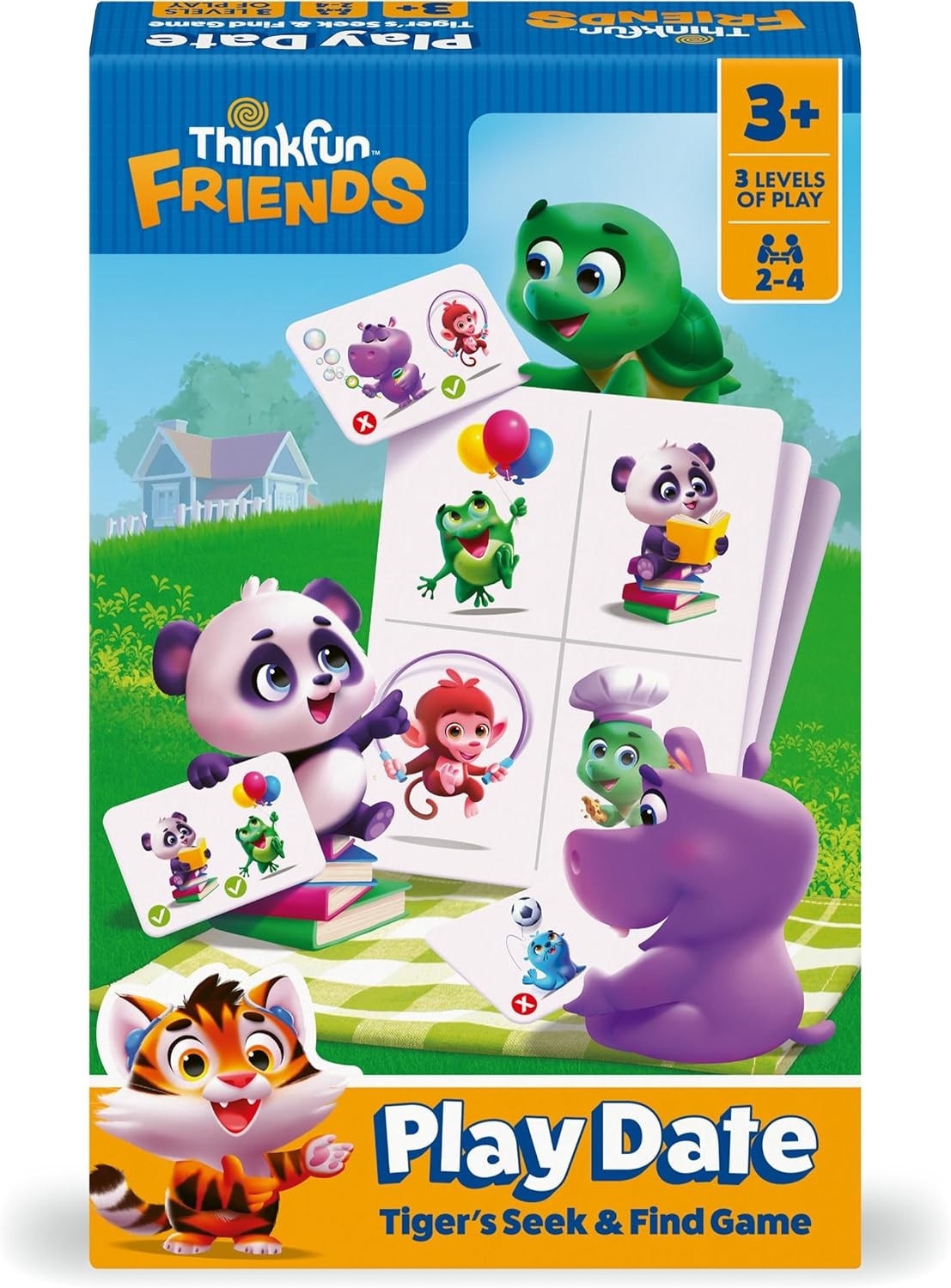 ThinkFun Friends Play Date Game – Boys Girls Age 3 Years Up – Educational Toddle