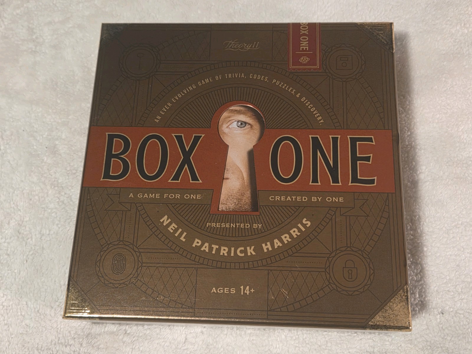 Neil Patrick Harris ‘Box One’ Strategy Game New Open Box Sealed Cards