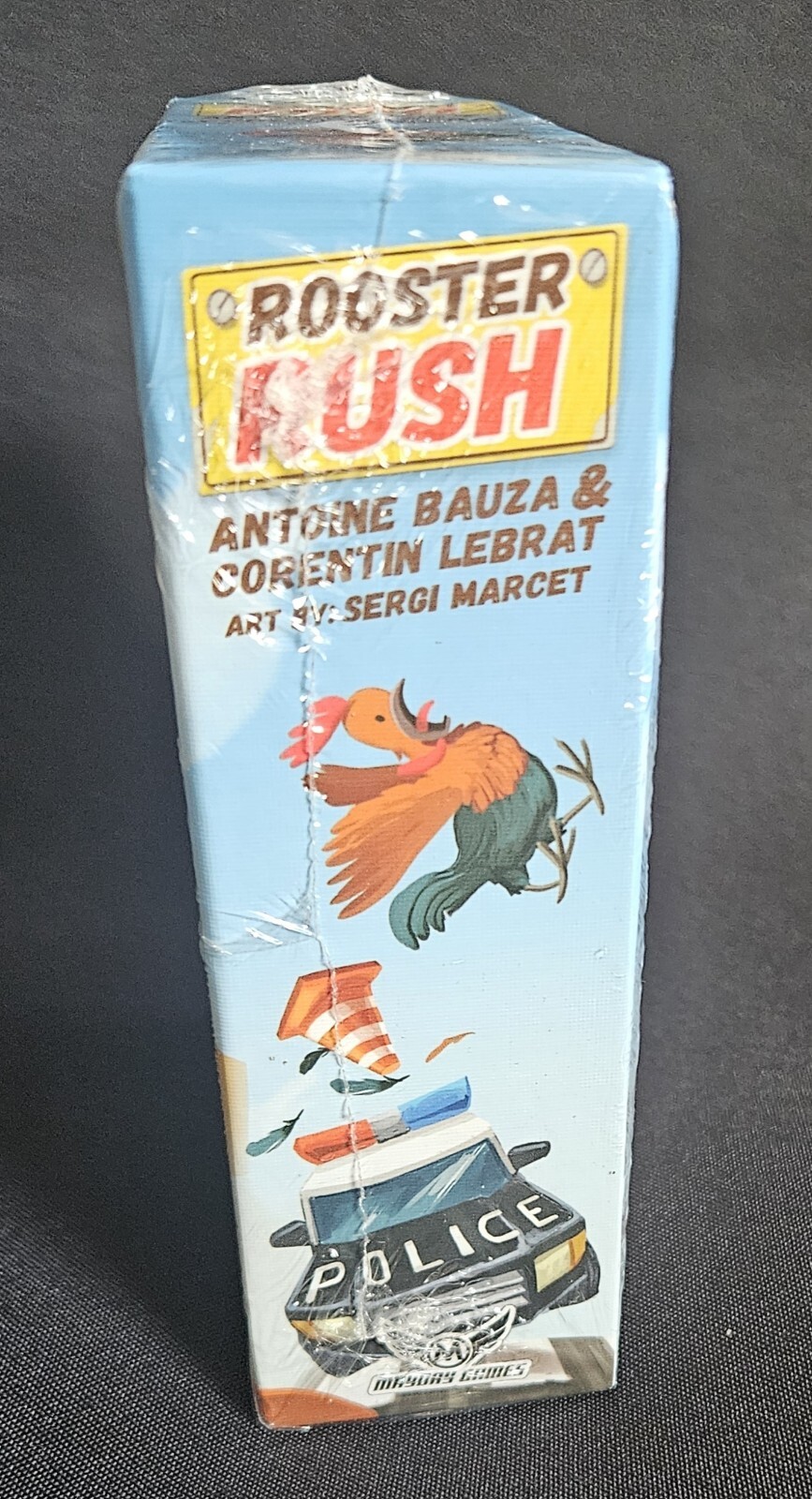 Mayday Games Rooster Rush Kickstarter Card Game 2016 Art Sergi Marcet New Sealed