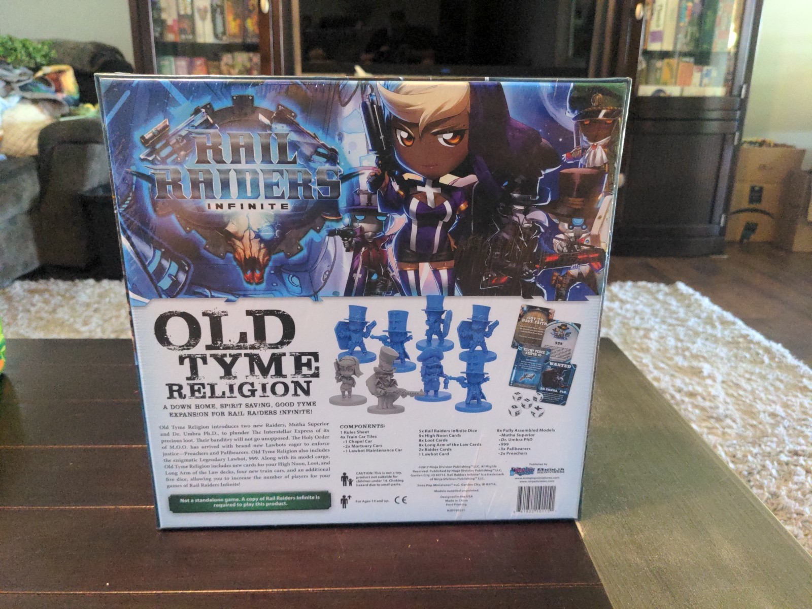 (New) Old Tyme Religion Expansion Rail Raiders Infinite Ninja Division Soda Pop