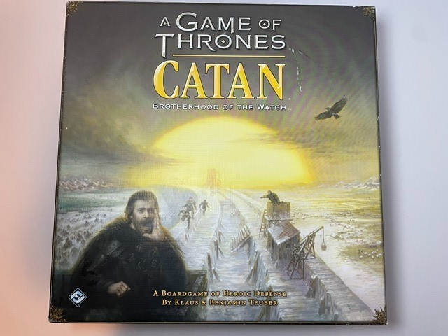 A Game Of Thrones Catan Brotherhood Of The Watch Open Box Sealed Pieces