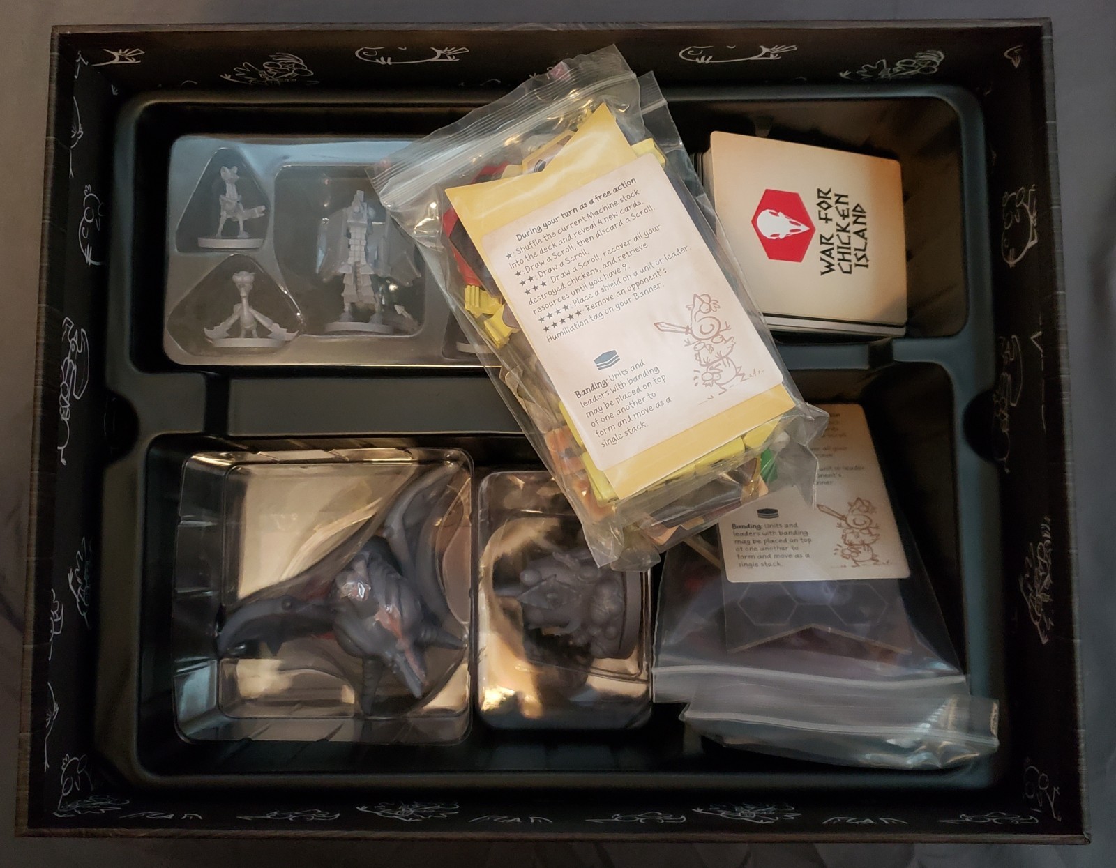 War For Chicken Island 1st Edition Kickstarter – Draco Studios – Used Complete