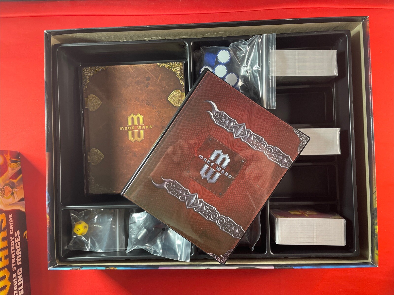 Mage Wars Board Game Open Item Never Played