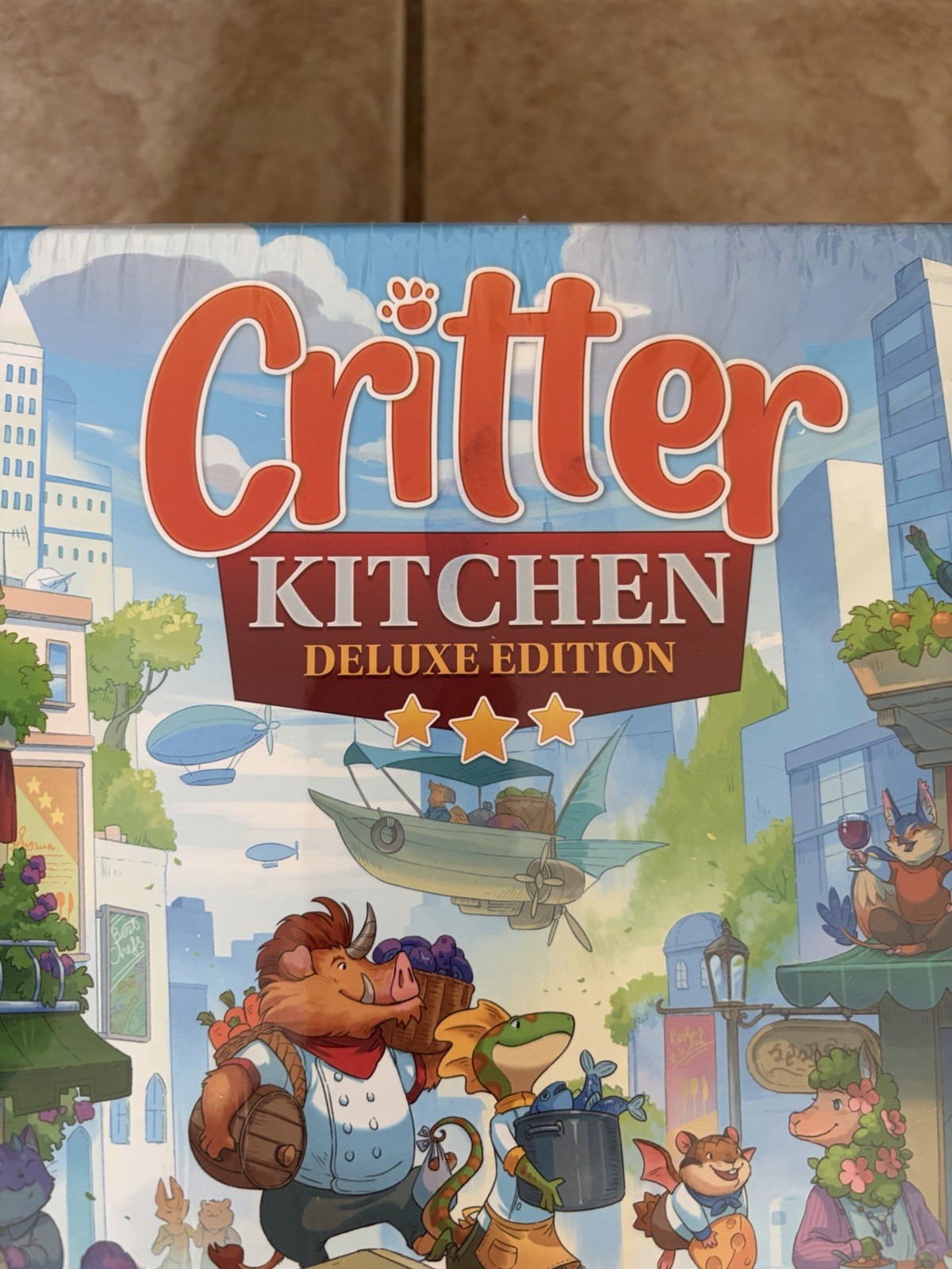 Cardboard Alchemy Board Game Critter Kitchen (Deluxe Kickstarter Ed)