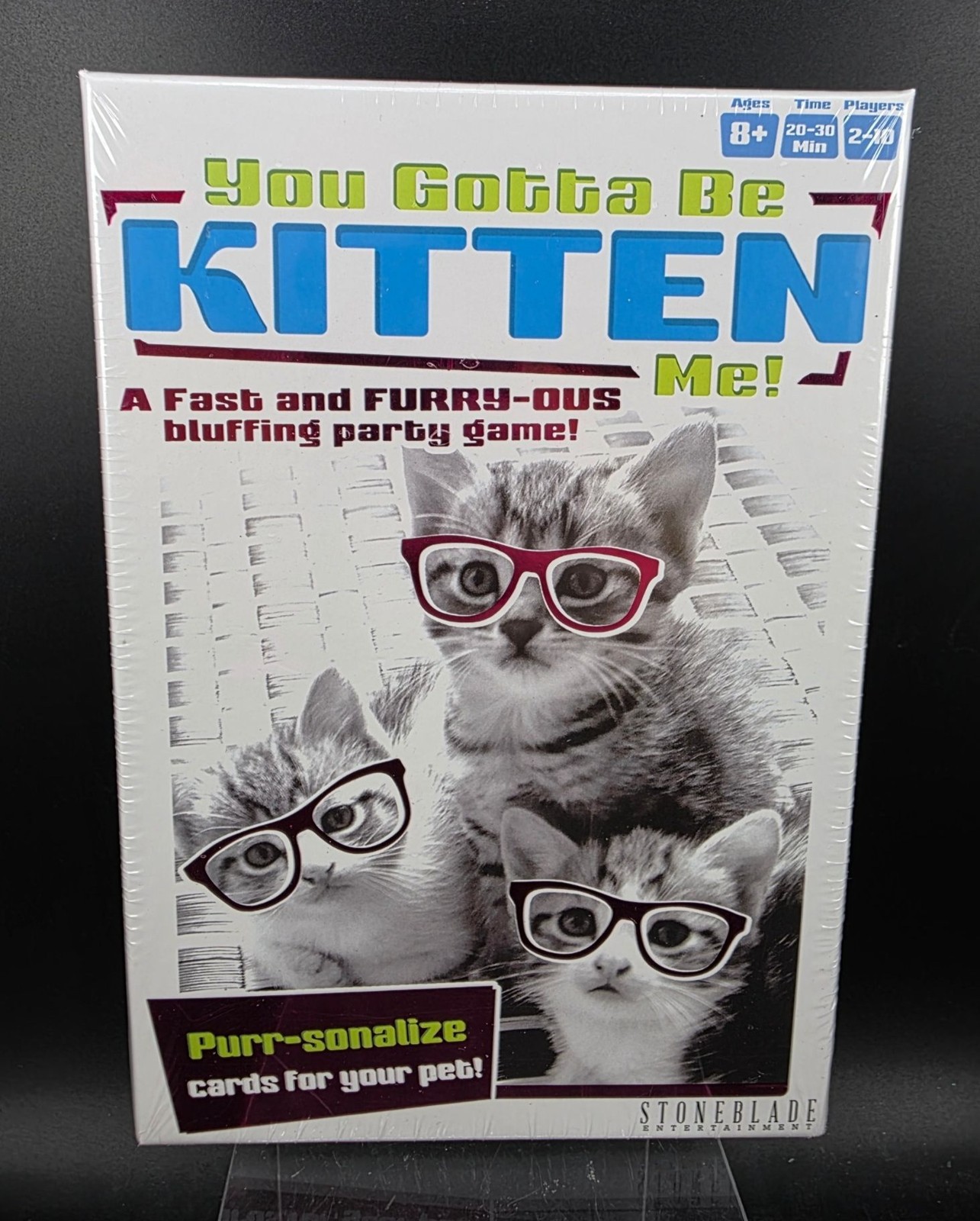 You Gotta Be Kitten Me! Party Game 8+ Stoneblade Entertainment New Sealed