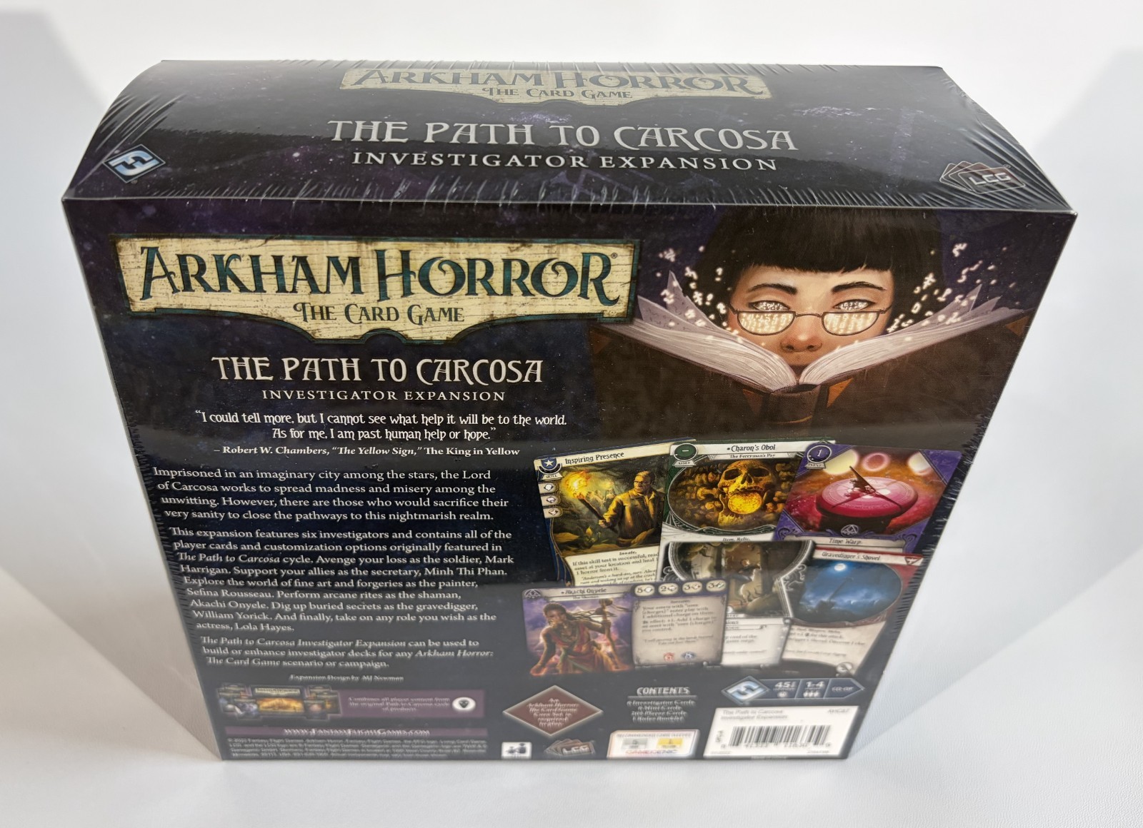 Arkham Horror The Card Game The Path to Carcosa Investigator Expansion | NIS