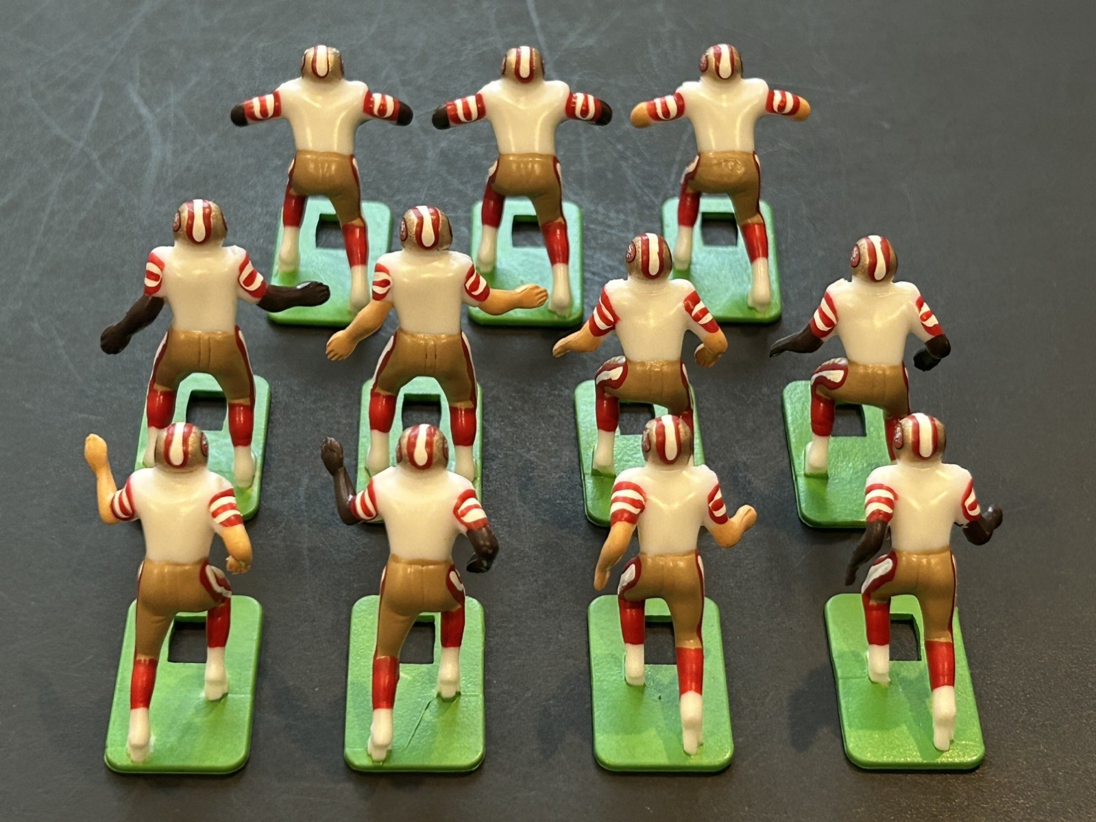 Electric Football Figures-NFL Away Jersey-(91) San Francisco 49ers Hand Painted