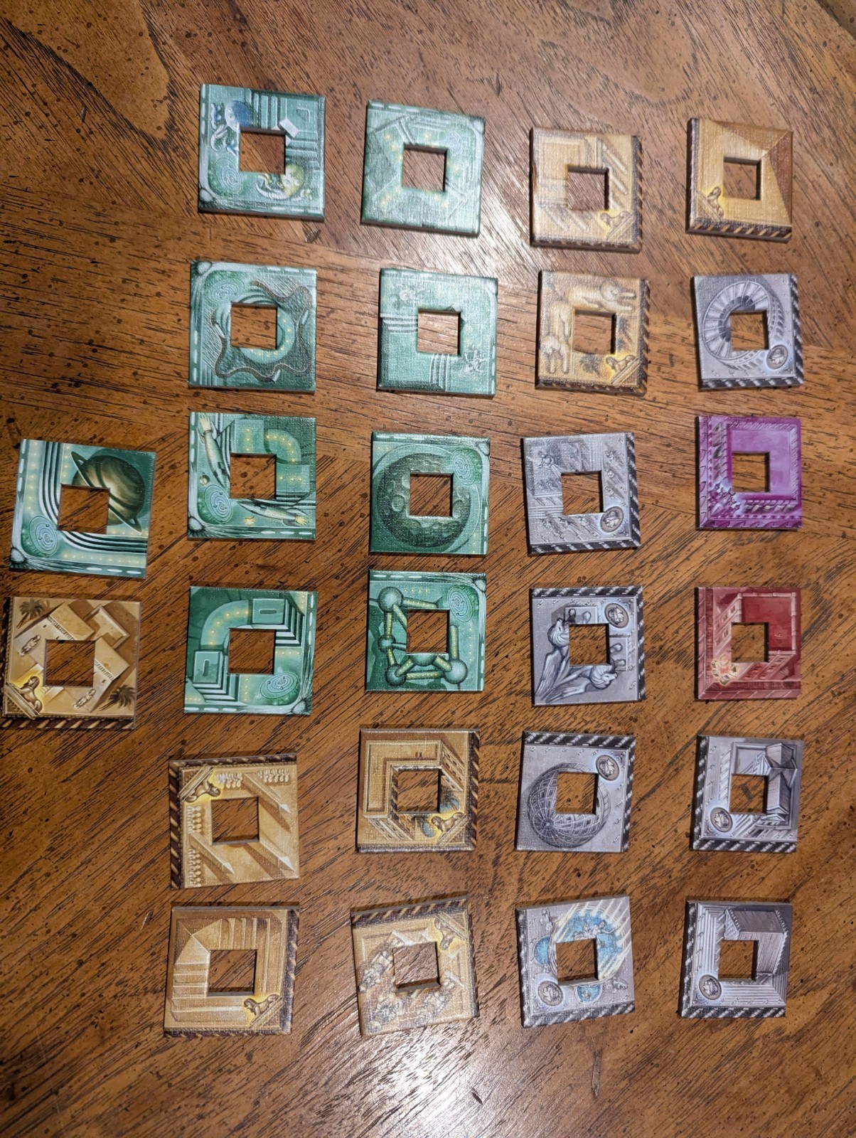 Lords of Vegas 2010 Board Game Replacement Lot of Casino Tiles Only Mayfair