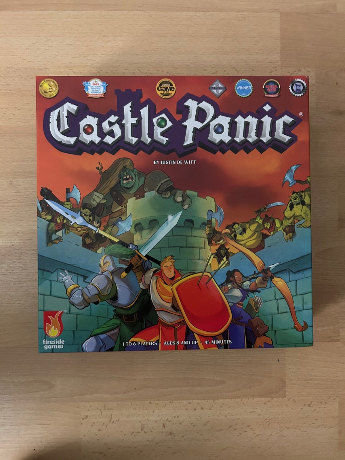 NEW Castle Panic Tower Defense Board Game Fireside Games
