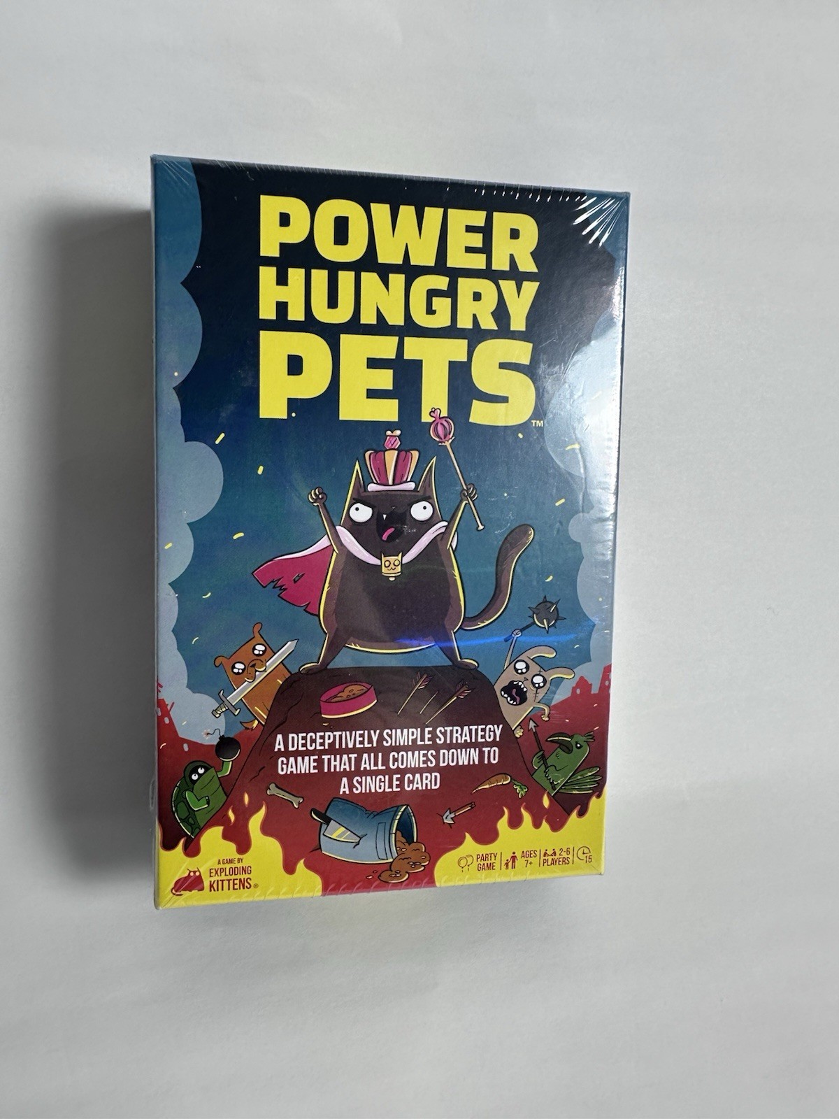 Power Hungry Pets Kids Game 2-6 Players Sealed Brand New