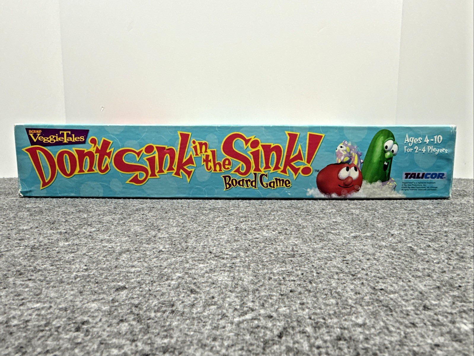 Vintage 1999 VeggieTales Don’t Sink in the Sink Game by Talicor 100% Complete