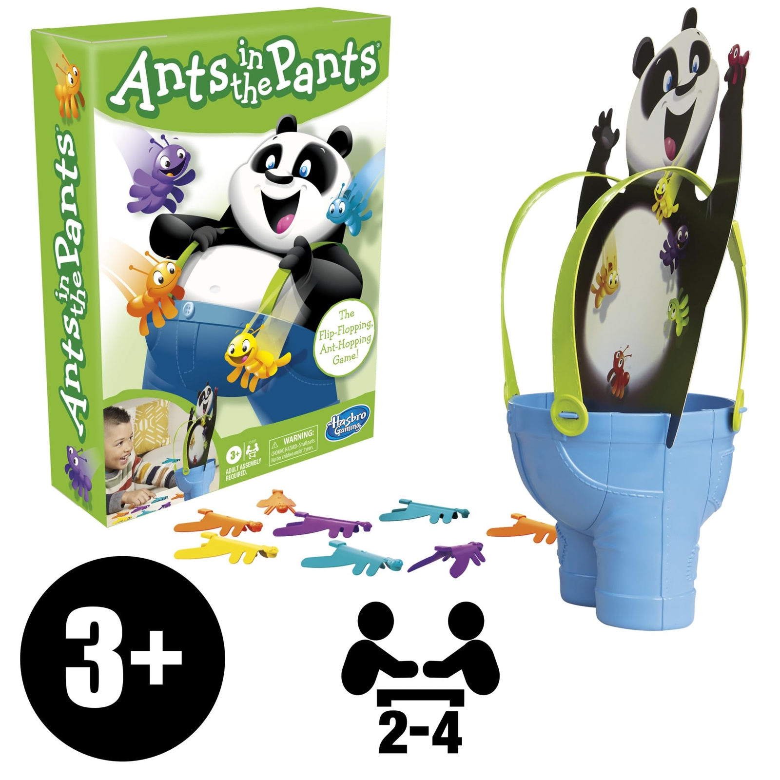 Ants in the Pants Board Game Fun Colorful Indoor Game for Kids Ages 3 and Up