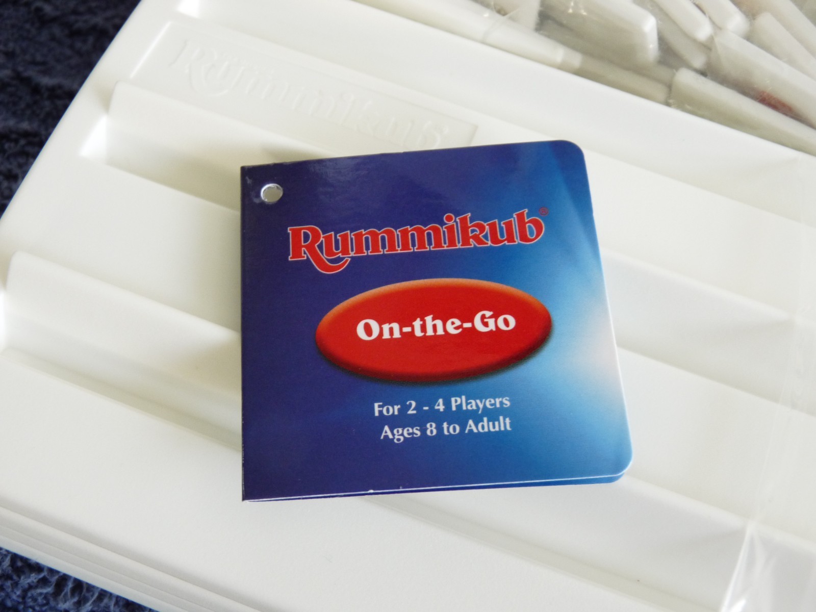 Rummikub On The Go Complete Original Game Durable Canvas Storage Case