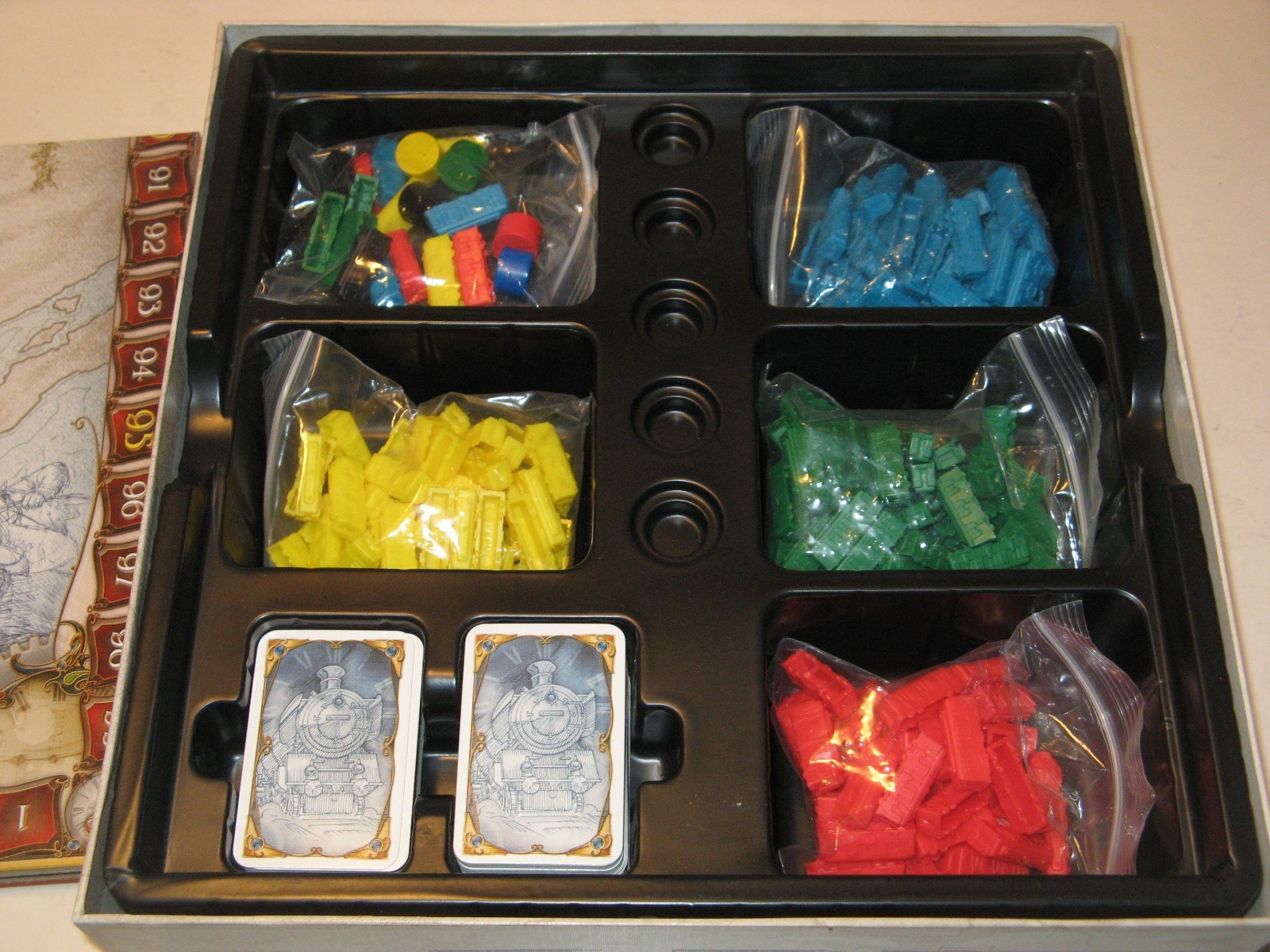 Ticket to Ride core base board game family kids Days of Wonder